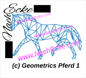 Geometrics Pferd