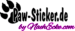 Paw-Sticker by NaehEcke.com