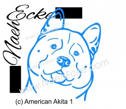 Sticker American Akita 1