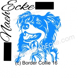 Aufkleber Border Collie 16