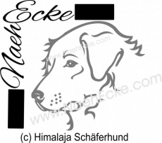 Aufkleber Himalaja Schäferhund  (copy)