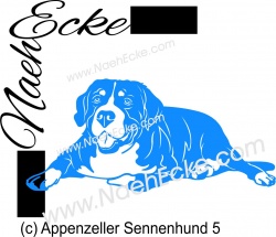 Aufkleber Appenzeller Sennenhund 5