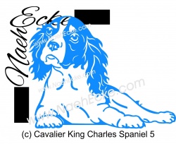 Aufkleber Cavalier King Charles Spaniel 5