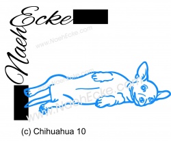 Aufkleber Chihuahua 10