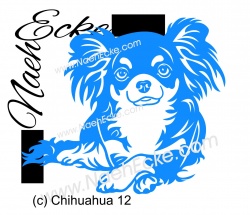 Aufkleber Chihuahua 12