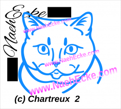 Aufkleber Chartreux 2