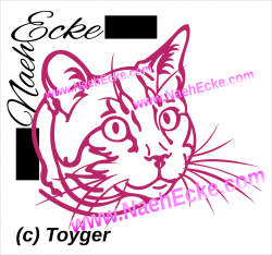 Aufkleber Toyger