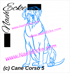 Aufkleber Cane Corso 5