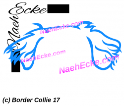 Aufkleber Border Collie 17