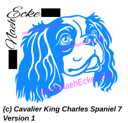 Aufkleber Cavalier King Charles Spaniel 7