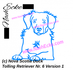 Aufkleber Nova Scotia Duck Tolling Retriever Nr. 6