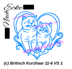 Aufkleber Britisch Kurzhaar 11-6