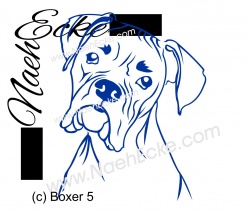 Aufkleber Boxer 05