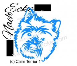 Aufkleber Cairn Terrier 1