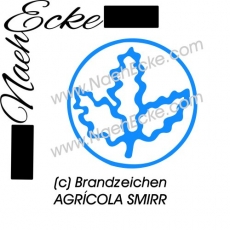 Aufkleber Brandzeichen AGRÍCOLA SMIRR 