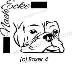 Aufkleber Boxer 04