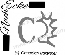 Aufkleber Brandzeichen Canadian Trakehner 