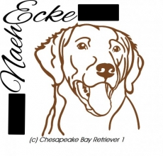 Aufkleber Chesapeake Bay Retriever 1 