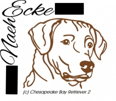 Aufkleber Chesapeake Bay Retriever 2 