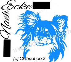 Aufkleber Chihuahua 02