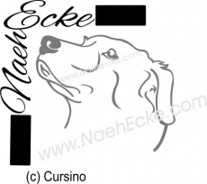 Aufkleber Chien Corse (Cursinu) 