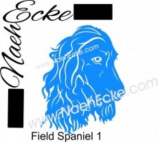 Aufkleber Field Spaniel 