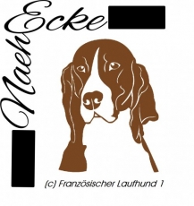 Aufkleber Französischer Laufhund 1 