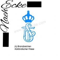 Aufkleber Brandzeichen Holländischer Friese 