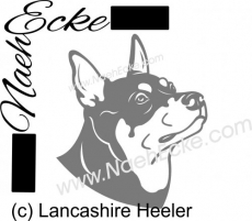 Aufkleber Lancashire Heeler 