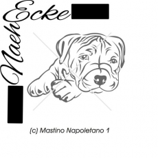 Aufkleber Mastino Napoletano Nr. 2 