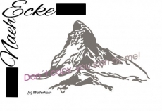 Wandtattoo Berge Matterhorn