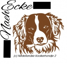 Aufkleber Nederlandse Kooikerhondje 2 