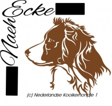 Aufkleber Nederlandse Kooikerhondje 1 