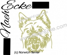 Aufkleber Norwich Terrier 1 