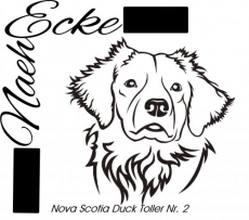 Aufkleber Nova Scotia Duck Tolling Retriever Nr. 2 