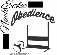 Aufkleber Obedience 4 