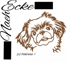 Aufkleber Pekinese 1 