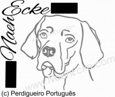 Aufkleber Perdigueiro Portugues 