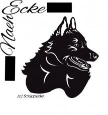 Aufkleber Schipperke Nr. 1 