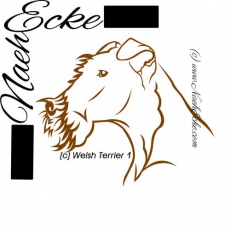 Aufkleber Welsh Terrier 1 