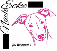 Aufkleber Whippet 1