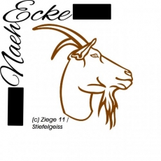 Sticker Goat  11 Stiefelgeiss 