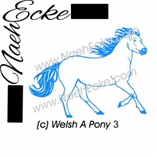 Aufkleber Welsh-Pony Sektion A 3 