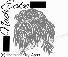 Sticker East Tibetan kyi apso 