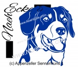 Sticker Appenzell Mountain Dog 1