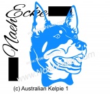 Sticker Australian Kelpie 1