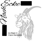 Sticker Goat 06 Capra Sempione