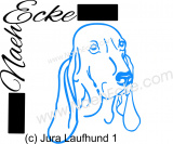 Aufkleber Jura Laufhund 1