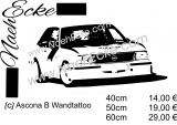 Aufkleber O P E L Ascona B 400