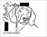 Sticker Tiroler Bracke